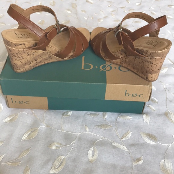 B.O.C Apple Cork Wedge Sandal - Picture 11 of 16